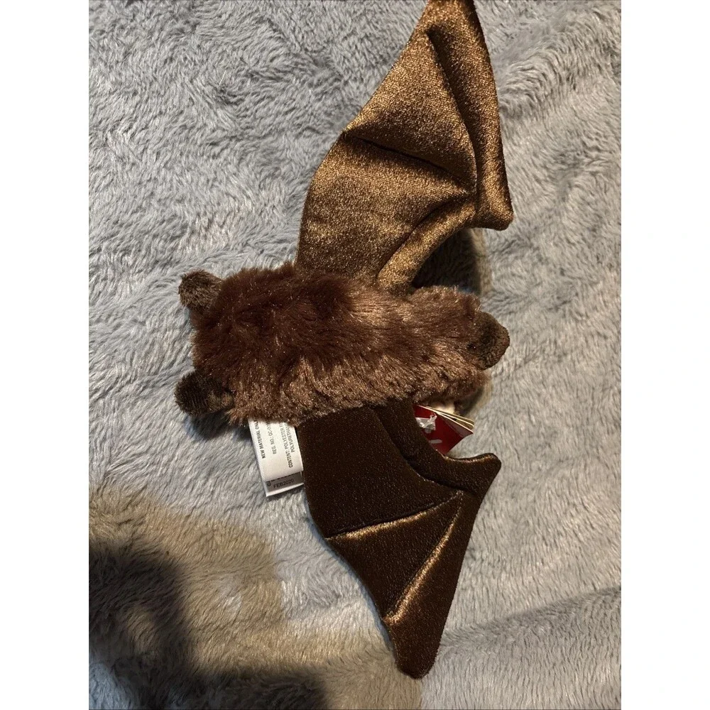 Aurora Brown Bat Plush Stuffed 12” Wingspan Animal Toy Realistic Lifelike.  NWT
